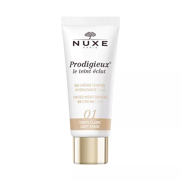 Nuxe Prodigieux® Le Teint Éclat BB Crème Teintée Hydratante 24h Teinte Claire 30ml