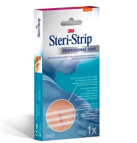 Suture cutanée stérile 3M Steri-strip 6 x 100 mm