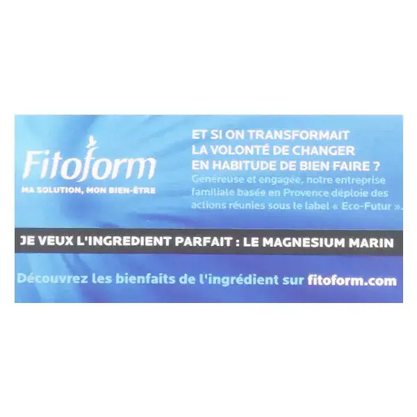 Fitoform Marine Magnesium + B1 + B6 + B9 Reduce Fatigue 60 Tablets