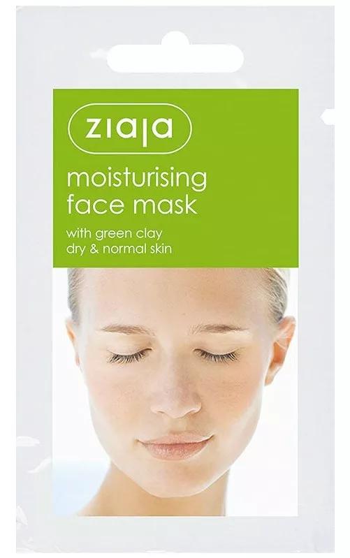 Ziaja Mascarilla Facial Hidratante con Arcilla Verde 7 ml