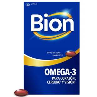Bion3 Omega-3 Heart, Brain and Vision 30 Capsules