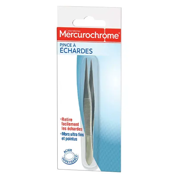 Mercurochrome Hygiene and Care Splinter Forceps