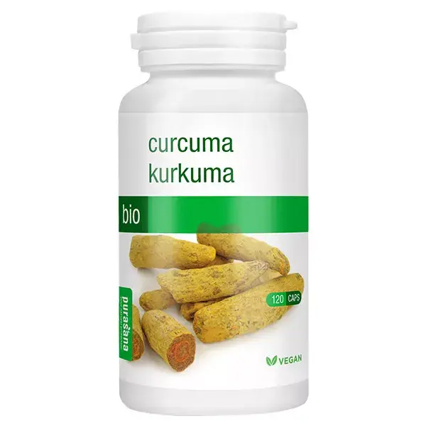 Purasana Curcuma 325mg Bio 120 capsules