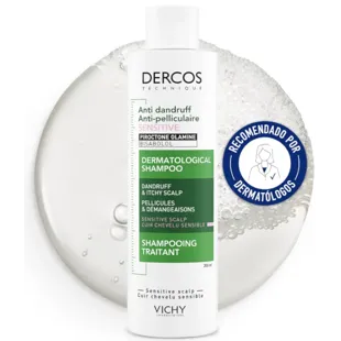 Vichy Dercos Technique Shampoo Anticaspa para Cabelos Sensíveis 200 ml