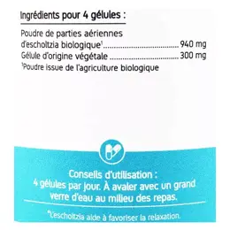 Nat & Form Écoresponsable Escholtzia Bio 200 gélules