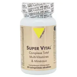 Vit'all+ Super Vital 30 comprimés sécables