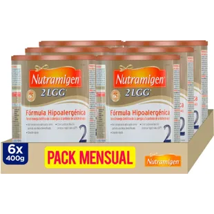 Nutramigen 2 LGG Hypoallergenic Formula +6m 6x400 gr