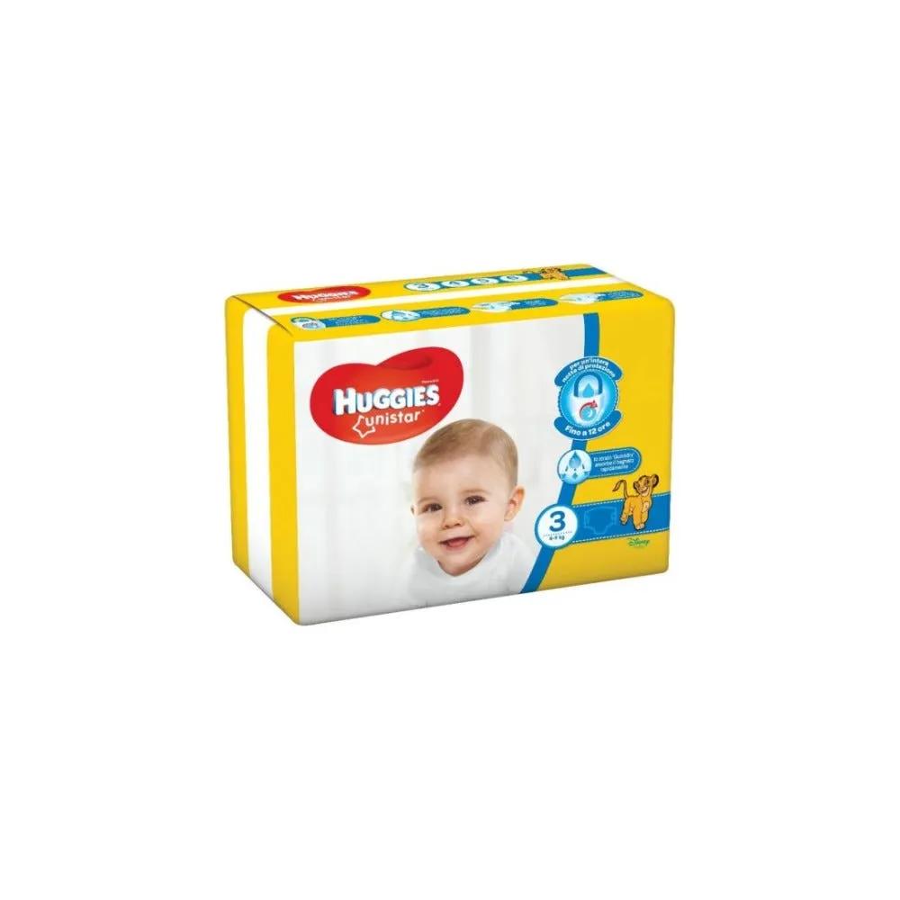 Huggies Unistar Pacco Base Tg3 4X18