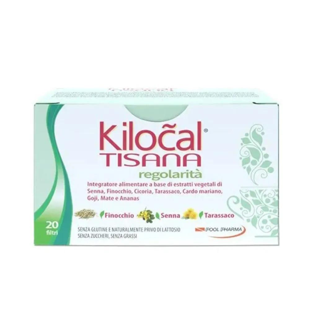 Kilocal Tisana Regolarità Tisana per il Benessere Intestinale e la Depurazione dell’Organismo 20 Filtri