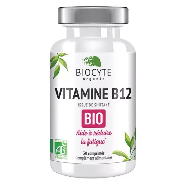 Biocyte Vitamine B12 Bio 30 comprimidos