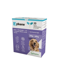 Zylkene 450 mg Integratore Problemi Comportamentali Cani Oltre 15 Kg 20 Capsule