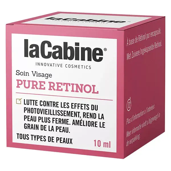 La Cabine Crème Anti-Âge Rétinol Pure 10ml