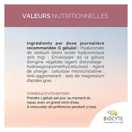 Biocyte Pack Hyaluronic Forte Anti-âge Hydrate et Repulpe Peau 90 Gélules