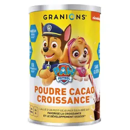 Granions Poudre Cacao Croissance Pat Patrouille 300g