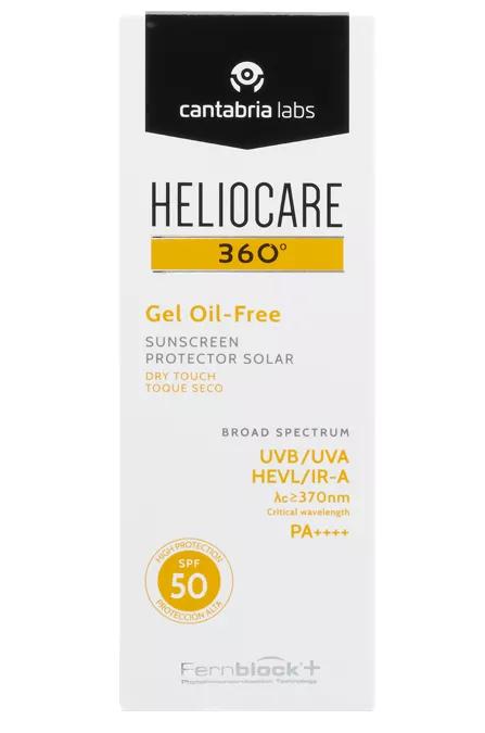 Heliocare Gel 360° sans huile SPF50 50ml