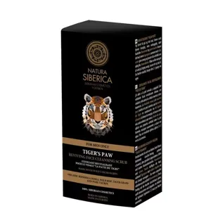 Natura Siberica Tiger's Paw Gesichtspeeling für Männer, 150 ml