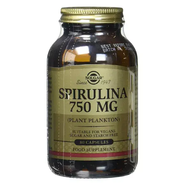 Solgar Spirulina 750mg 80 capsule