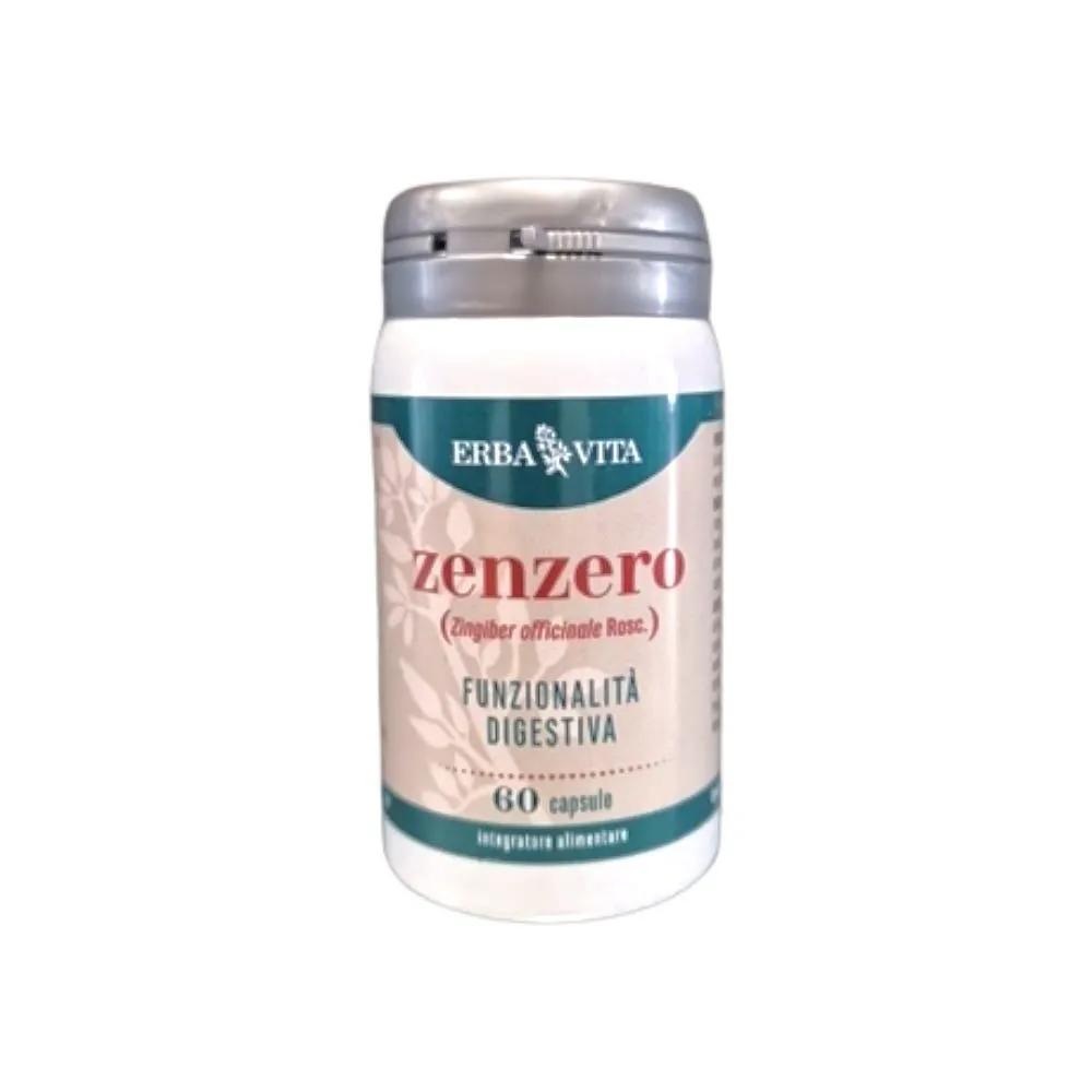 Erba Vita Zenzero Integratore Digestivo 400 mg 60 Capsule