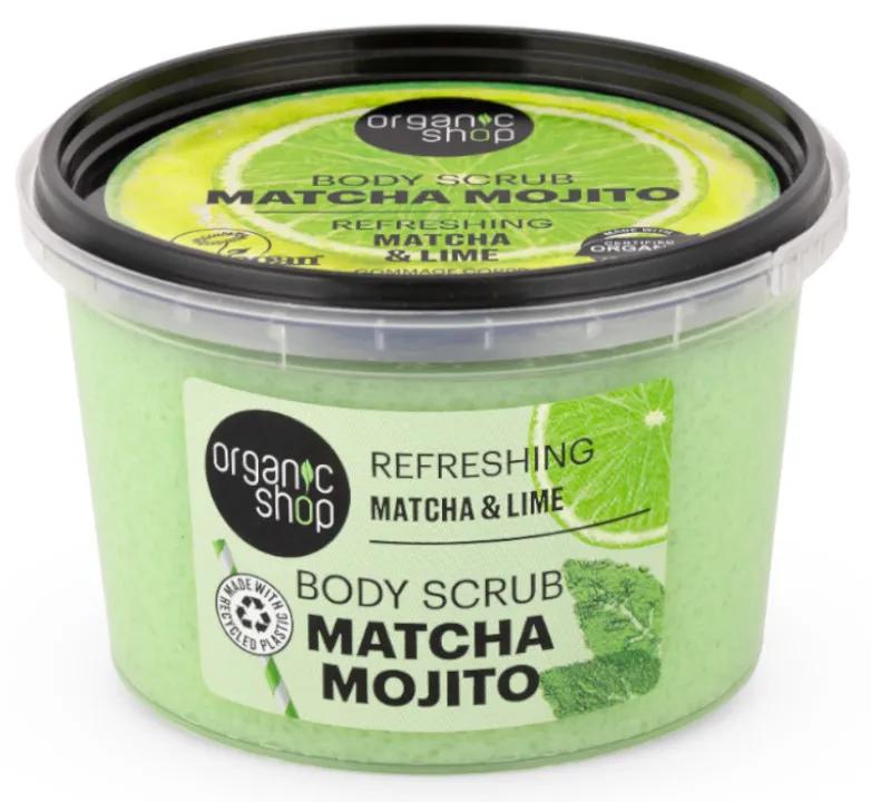 Organic Shop Gommage corporel rafraîchissant Mojito Matcha 250 ml