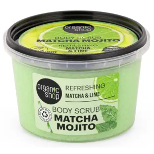 Organic Shop Mojito Matcha Refreshing Body Scrub 250 ml