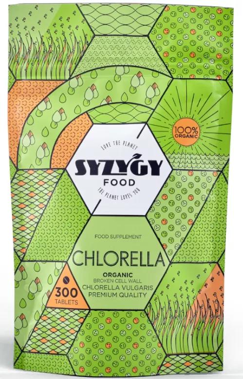 Syzygy Food Chlorella Ecológica 300 Tabletes