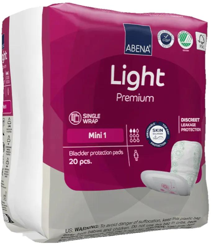 Abena Light Mini 1 Incontinence 20 unités