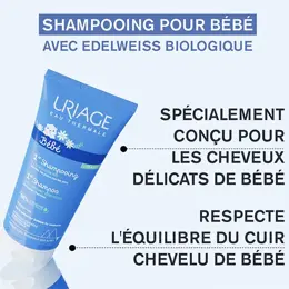 Uriage Bébé 1er Shampooing Extra-Doux Démêlant 200ml