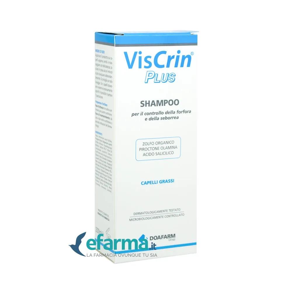 Viscrin Plus Shampoo Antiforfora Capelli Grassi 200 ml