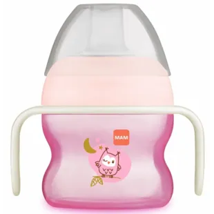 MAM Day&amp;Night Spill-Proof Learning Cup +4 Months Pink 150 ml