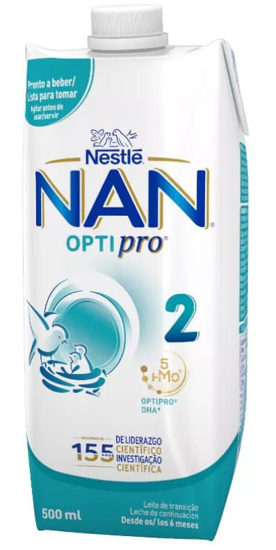 Nan Optipro 2 Vloeibare Melk 500ml