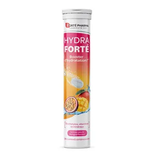 Forté Pharma HydraForté Hidratación Mango Pasión Electrolitos Vitaminas 24 comprimidos