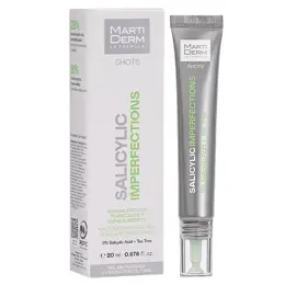 MartiDerm Shots Gel Crème Imperfections Acide Salicylique 20ml