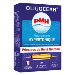 Oligocean PMH Plasma Marin Hypertonique 20 ampoules