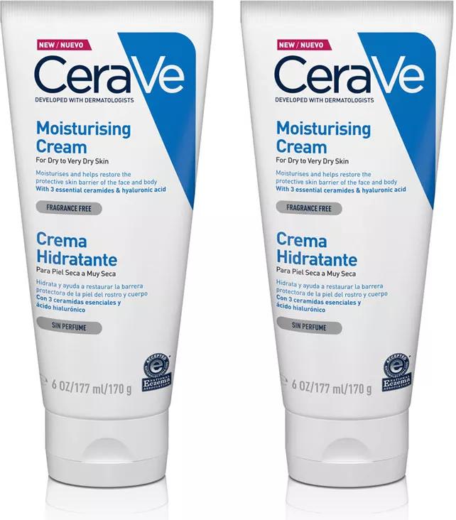 Cerave Hydraterende Crème 2x177 ml