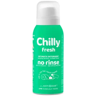 Mousse Hygiène Intime Chilly Fresh sans Rinçage 100 ml