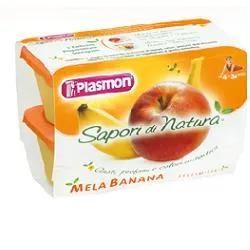 Plasmon Omogeneizzati Di Frutta Sapori Di Natura Alla Mela E Banana 4x100 g +4m