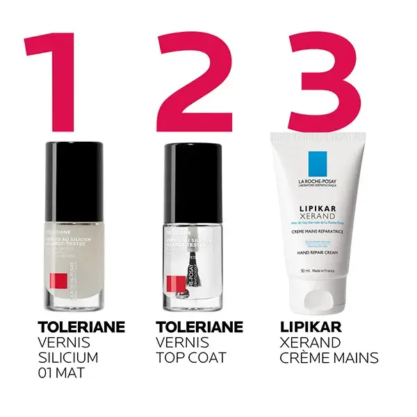 La Roche Posay Tolériane Vernis à Ongles Silicium N°01 Mat 6ml