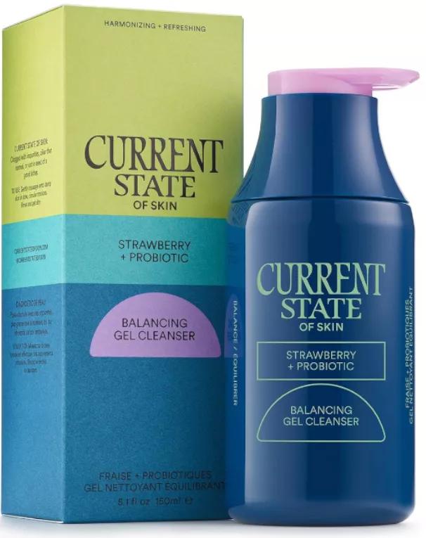 Current State Gel Nettoyant Équilibrant Fraise + Probiotique 150 ml