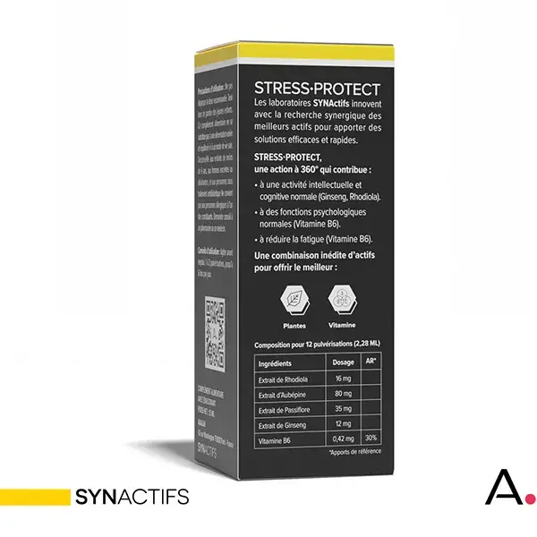 Aragan - Synactifs - STRESSProtect® - Stress - Rhodiola -Spray 15ml
