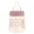 Bébisol Biberón anticólico silicona 3 velocidades de flujo, 0 a 36 meses, conejos rosas150ml