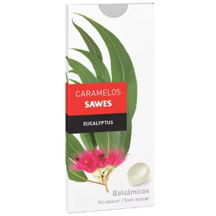 Sawes Sugar-Free Eucalyptus Candies Blister 22 gr