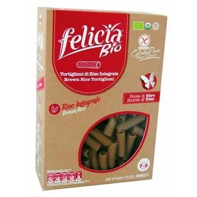 Felicia Bio Tortiglioni Di Riso Integrale Senza Glutine 340 g