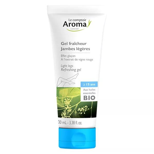 El contador Aroma fresco las piernas Gel ligero 100ml