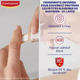 Elastoplast Classique Pansement Universel Résistant à l'Eau 20 unités