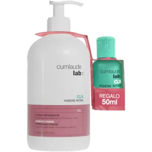 Cumlaude Lab Higiene Íntima CLX Gel de Limpeza 500 ml + 50 ml PRESENTE