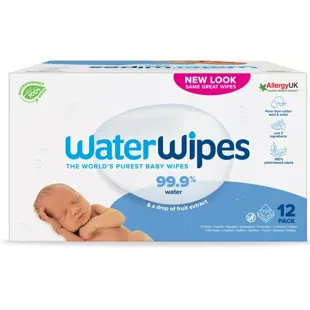 Waterwipes Lenços umedecidos Biodegráveis 12x60 Unidades