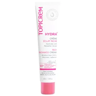 Topicrem Hydra+ Rijke Verhelderende Hydraterende Crème 40 ml
