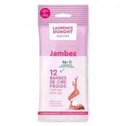 Laurence Dumont Institut Bandes de Cire Froide Jambes x12