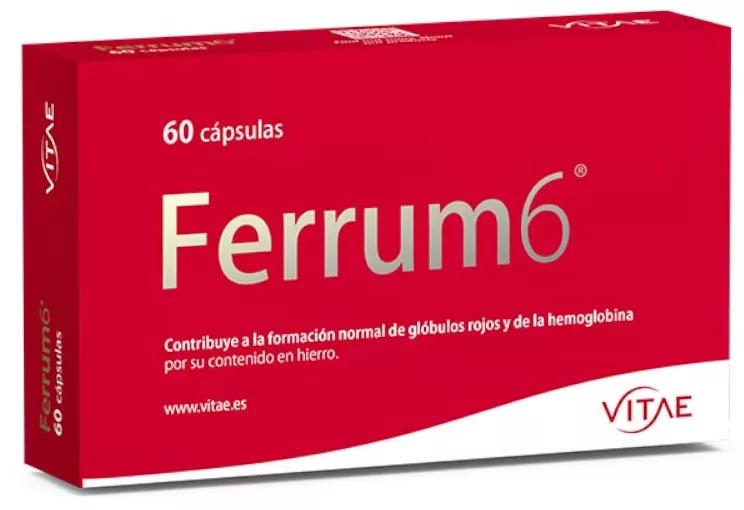 Vitae Ferrum6 60 Cápsulas