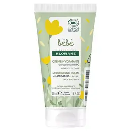 Klorane Bébé Crème Hydratante Bio 50ml